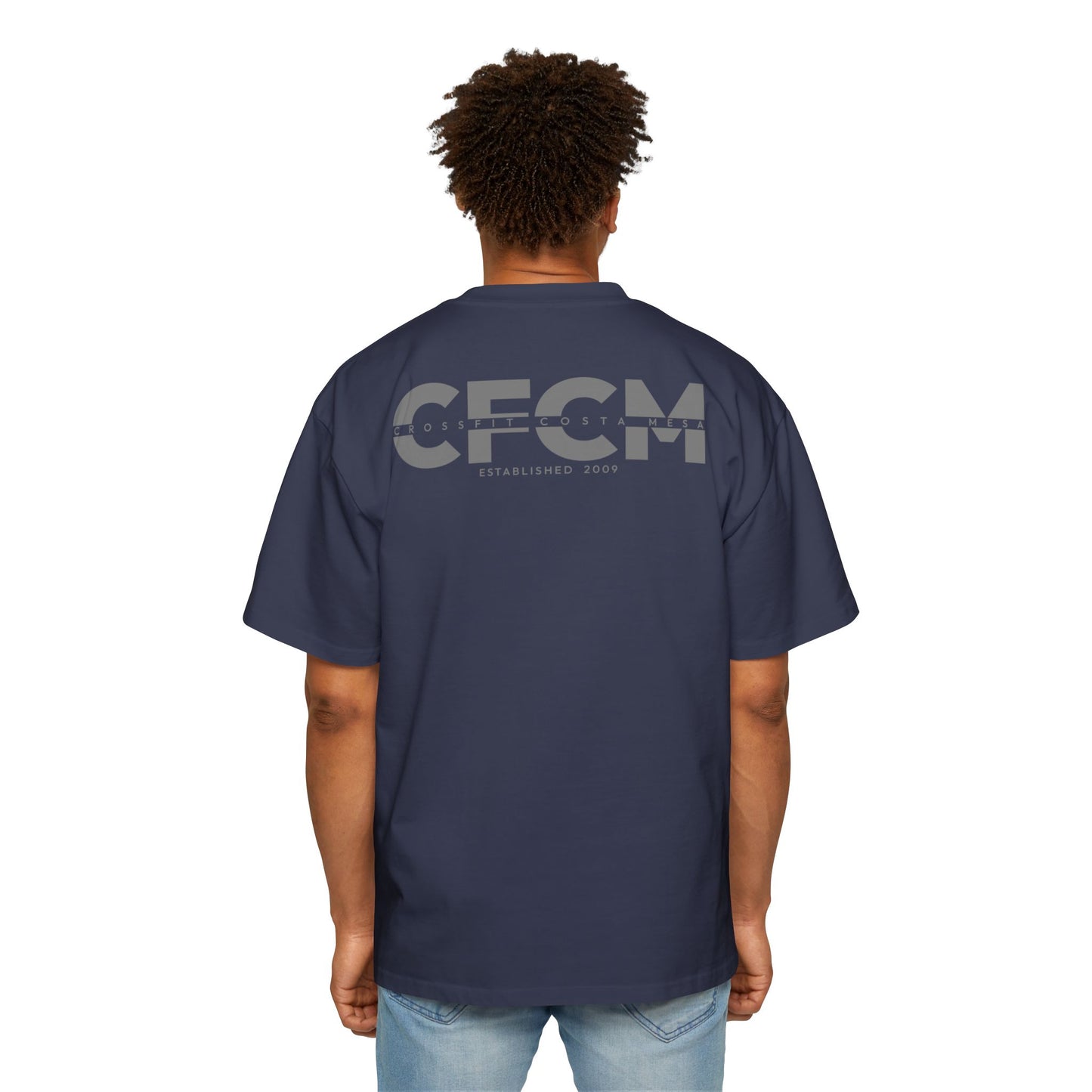 CFCM Heavy Oversized Tee - Split Wordmark