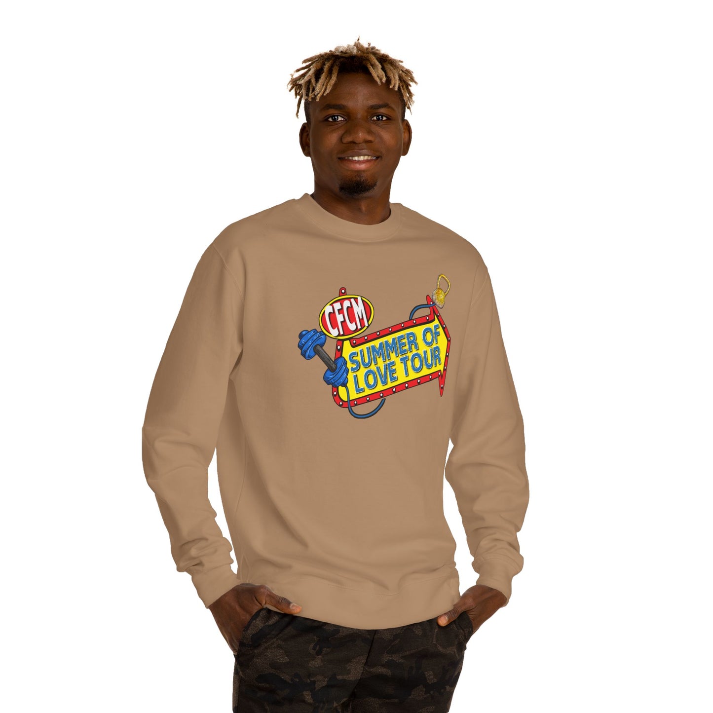 Pullover "Summer of Love Tour" Sweatshirt