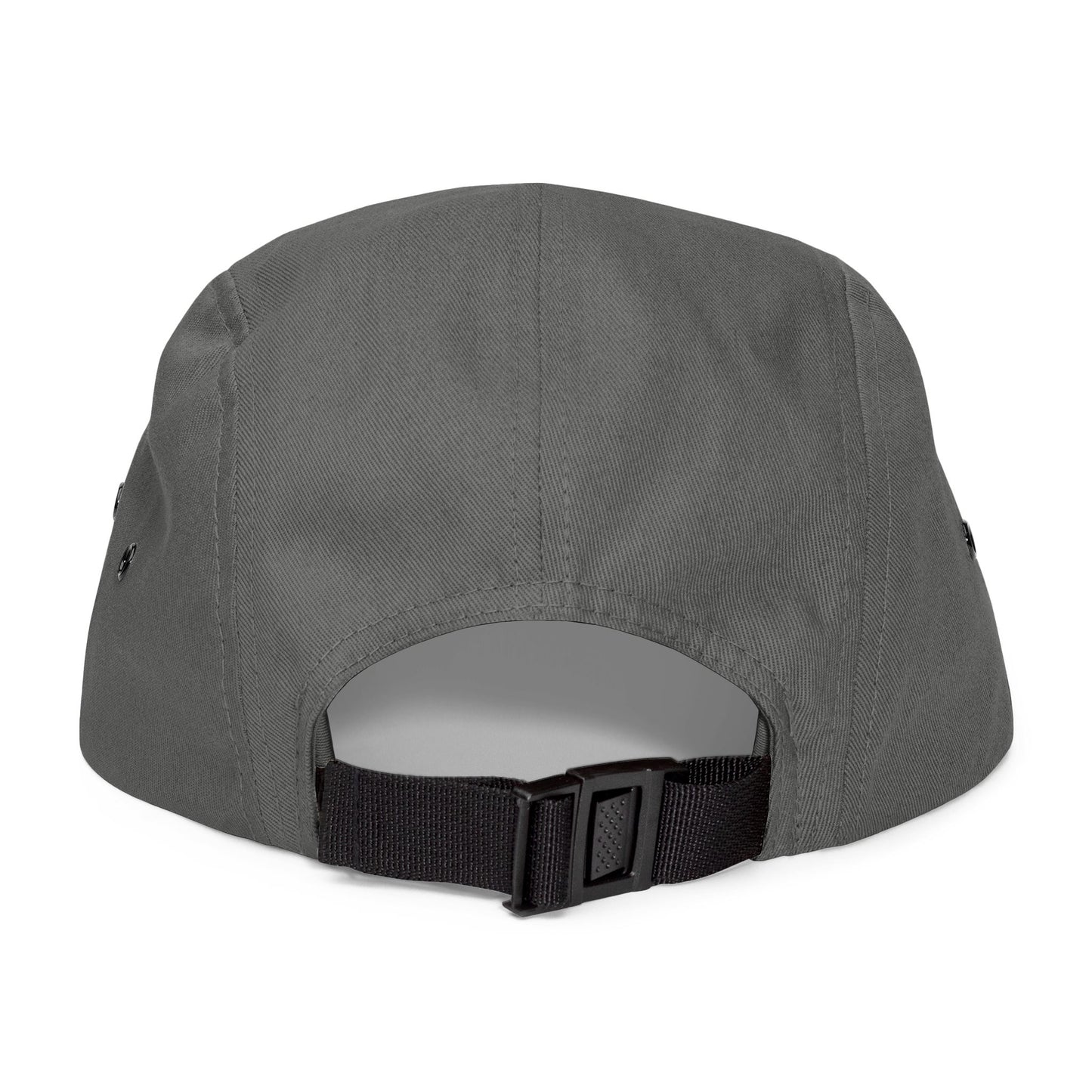 Embroidered 5 Panel Cap with CFCM Design - Trendy Casual Headwear