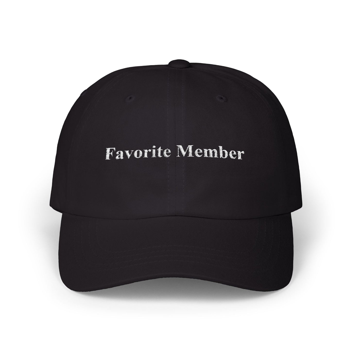 Favorite Member Classic Dad Cap - Casual Style Hat for Family Celebrations