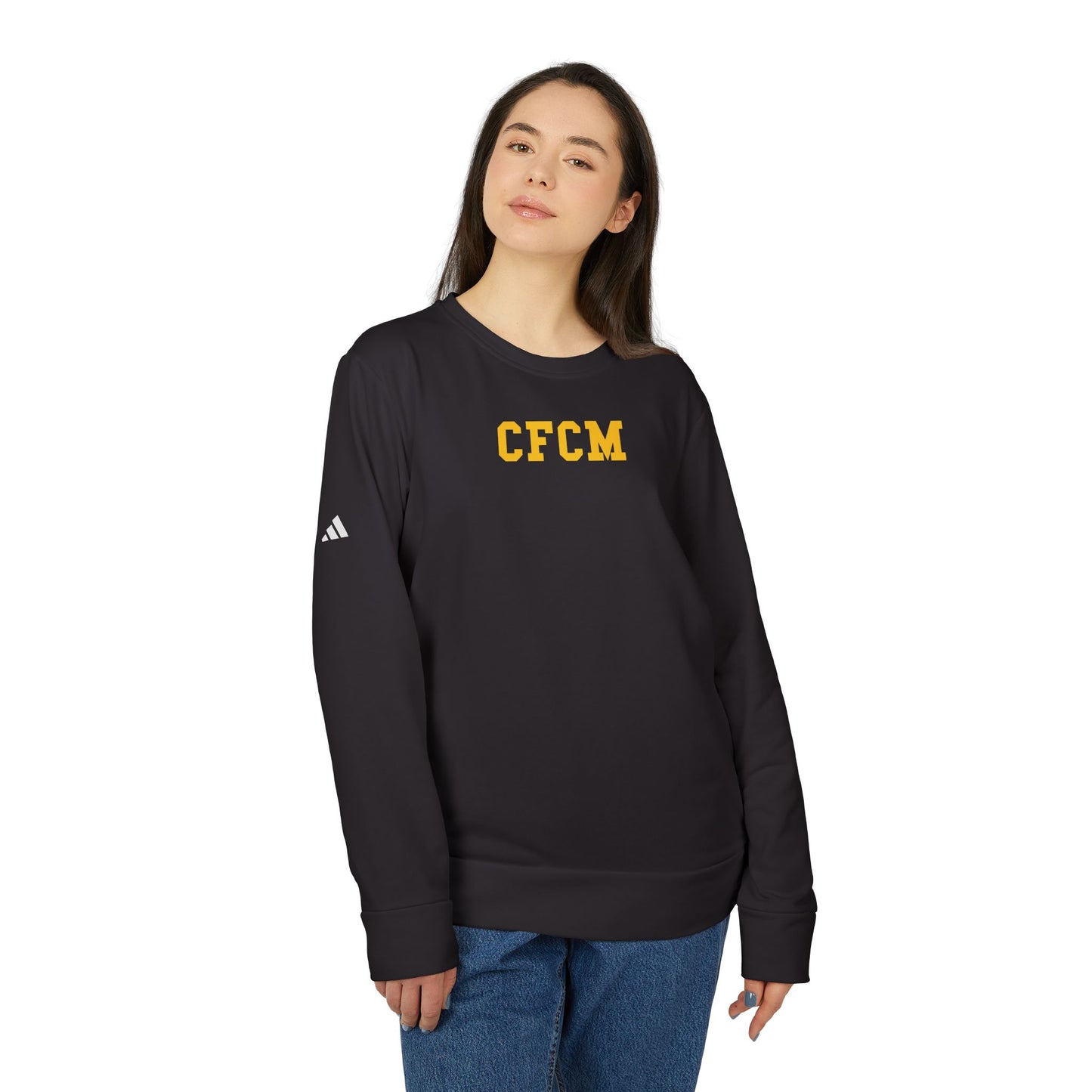 Unisex Fleece Crewneck Sweatshirt - CFCM Lion Design