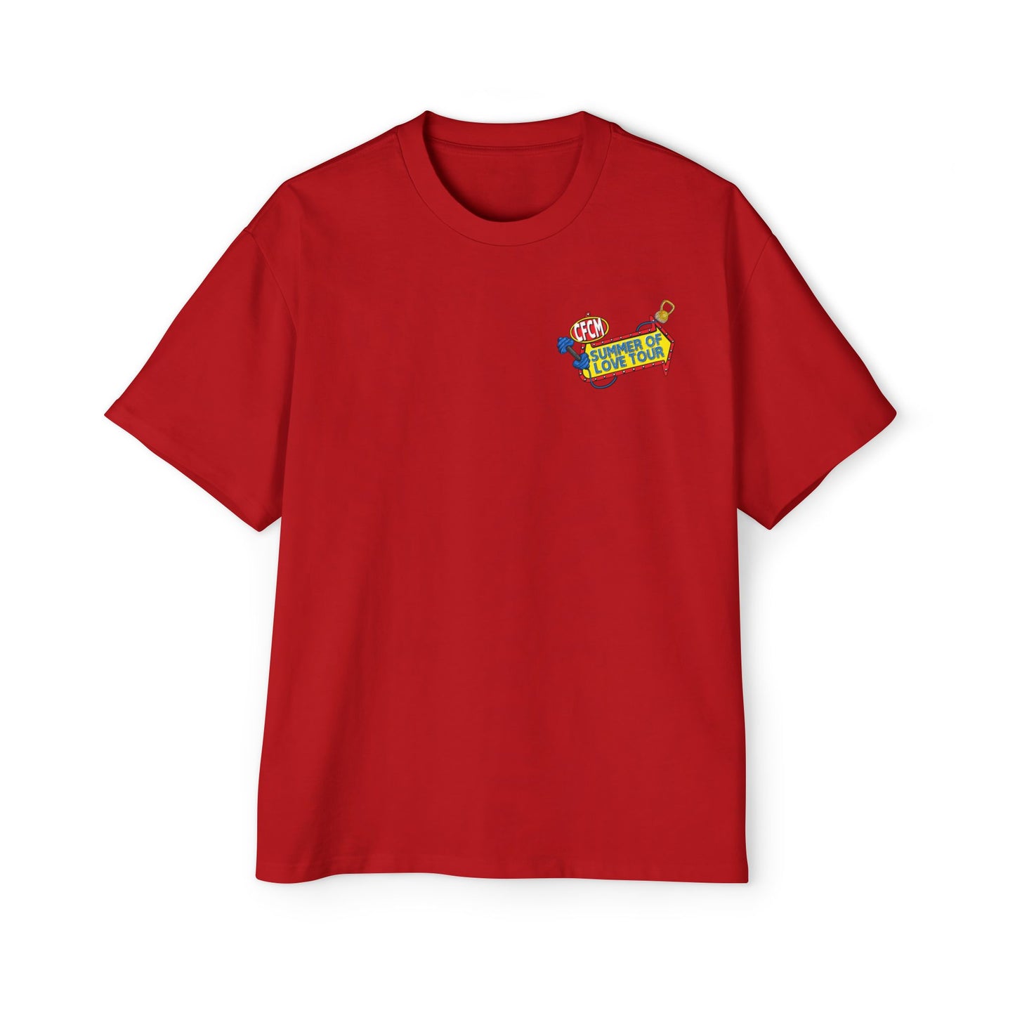 OVERSIZE "CFCM Summer of Love" Tour Shirt