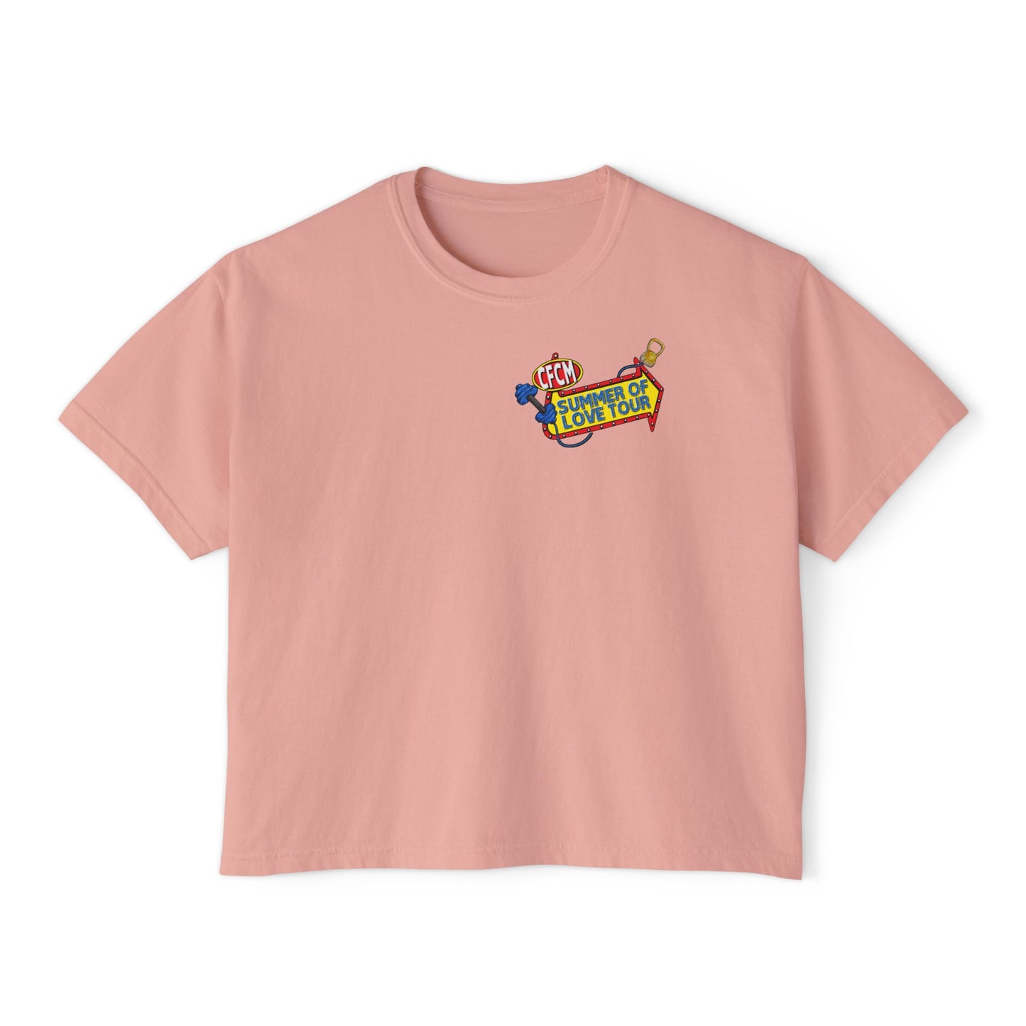 Women's Boxy "Summer of Love" Tour Shirt