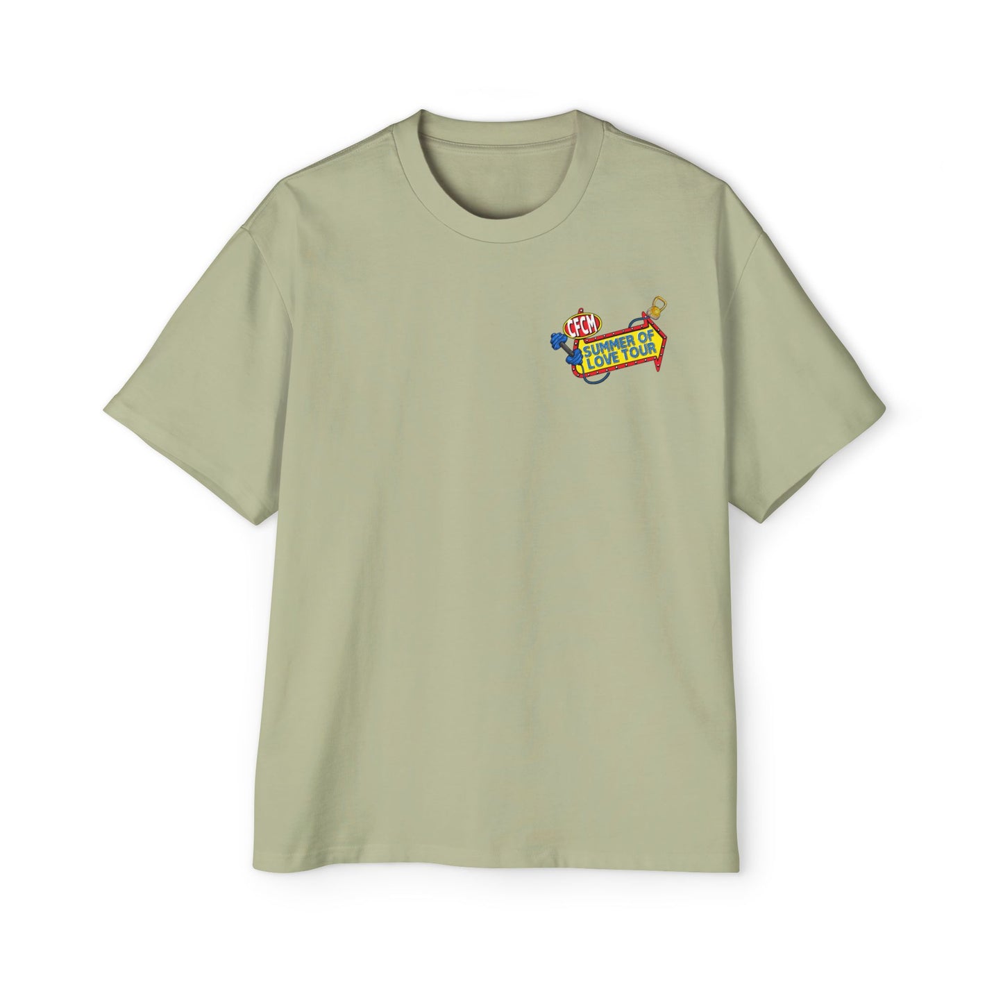 OVERSIZE "CFCM Summer of Love" Tour Shirt