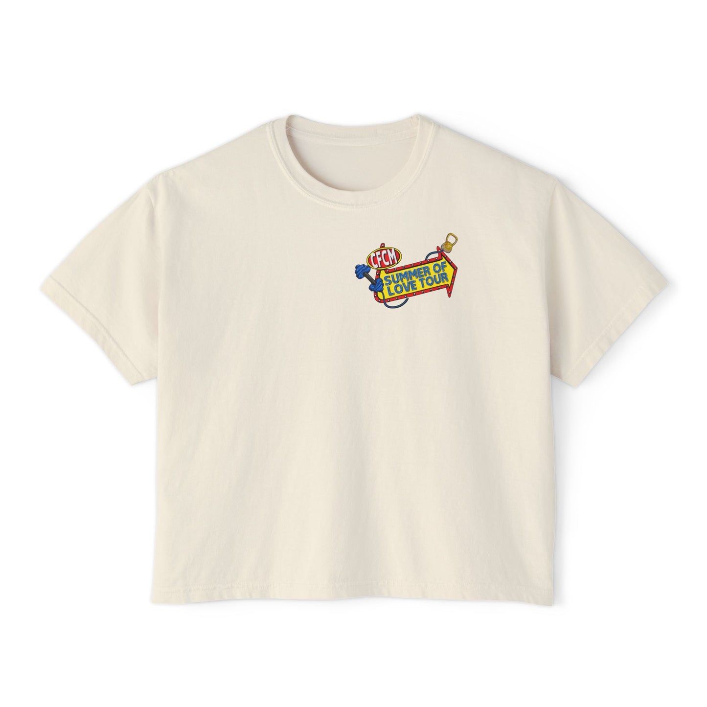 Women's Boxy "Summer of Love" Tour Shirt