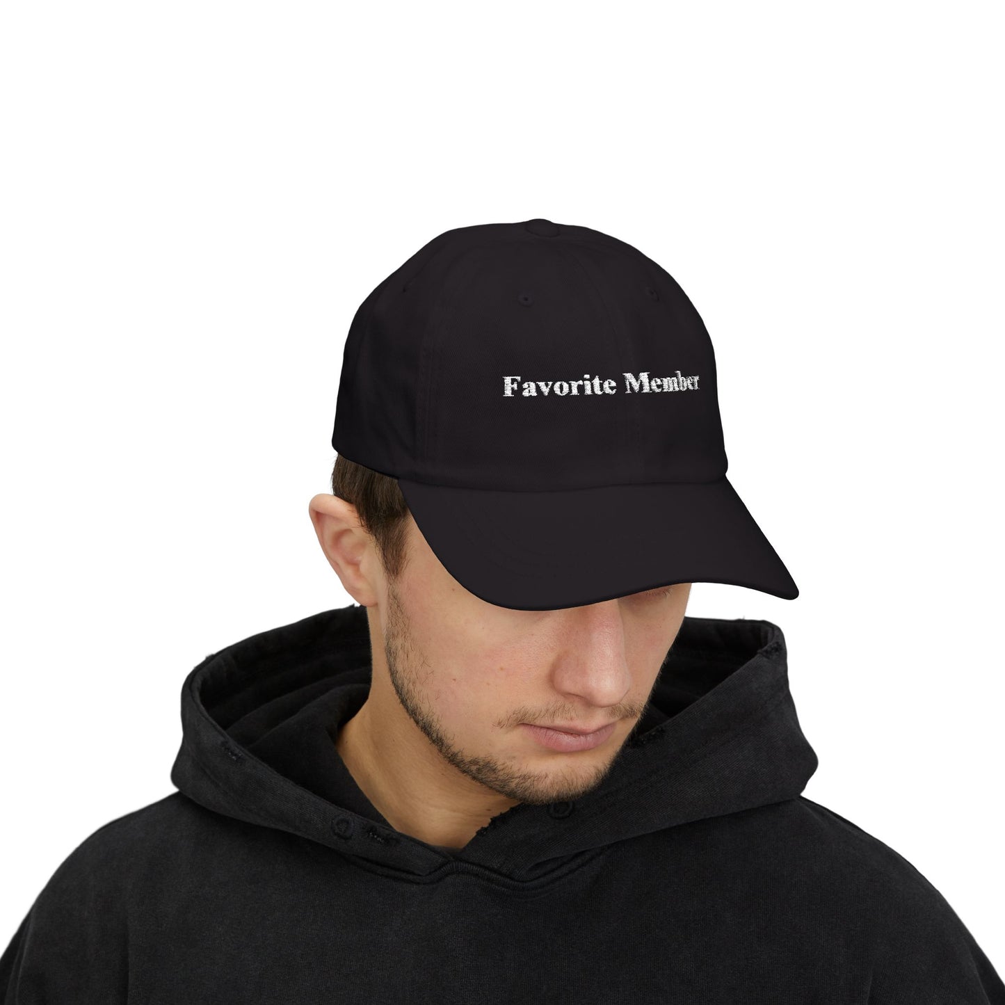 Favorite Member Classic Dad Cap - Casual Style Hat for Family Celebrations