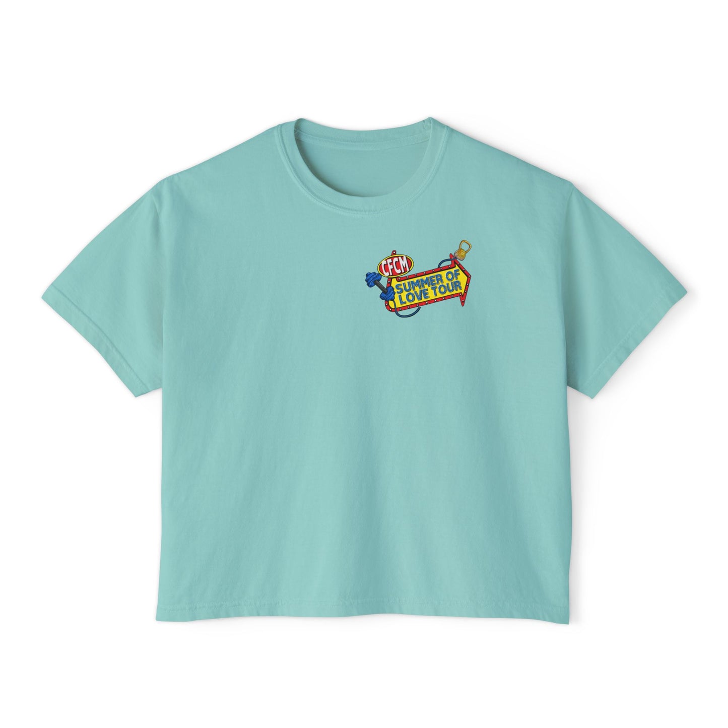 Women's Boxy "Summer of Love" Tour Shirt