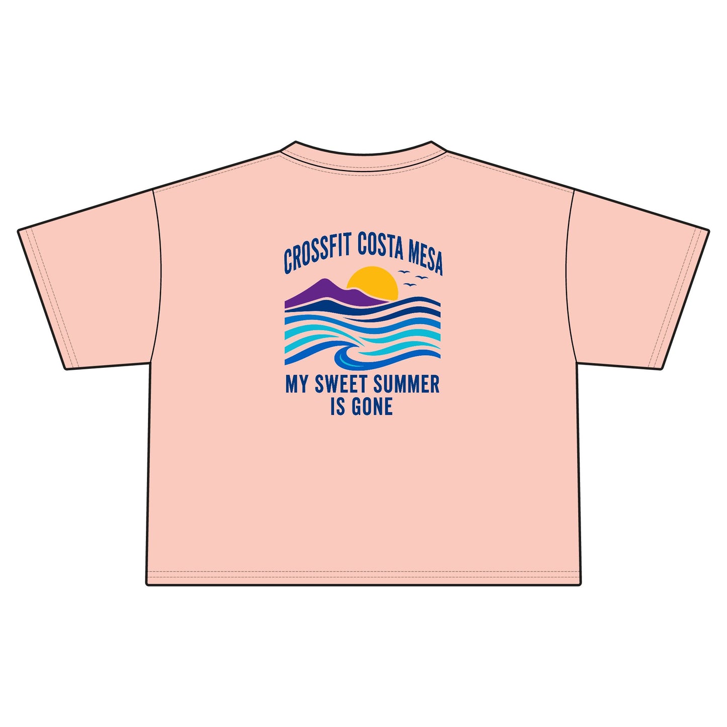 Keep It 100 Cropped Tee CFCM 'My Sweet Summer Is Gone' Women's Crop Top