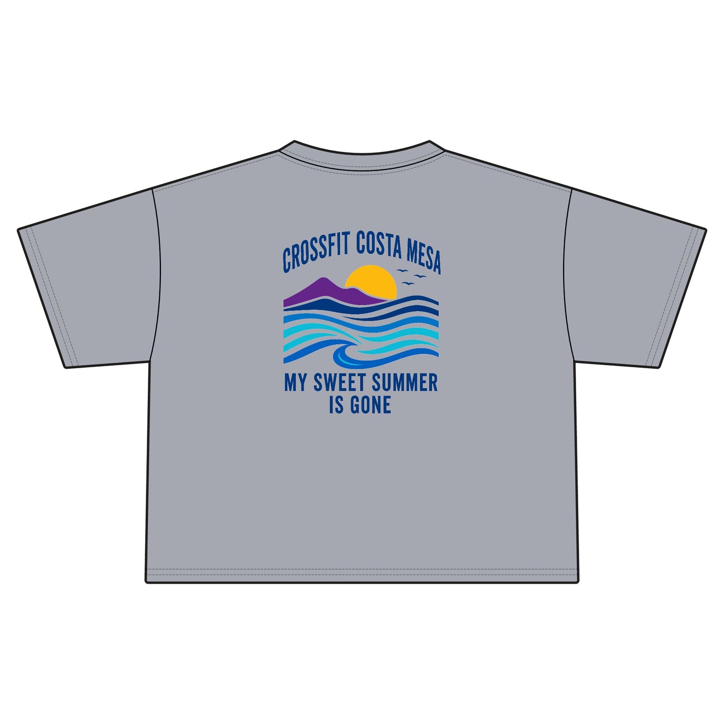 Keep It 100 Cropped Tee CFCM 'My Sweet Summer Is Gone' Women's Crop Top