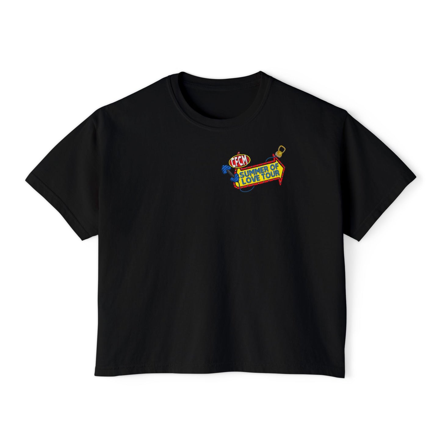Women's Boxy "Summer of Love" Tour Shirt