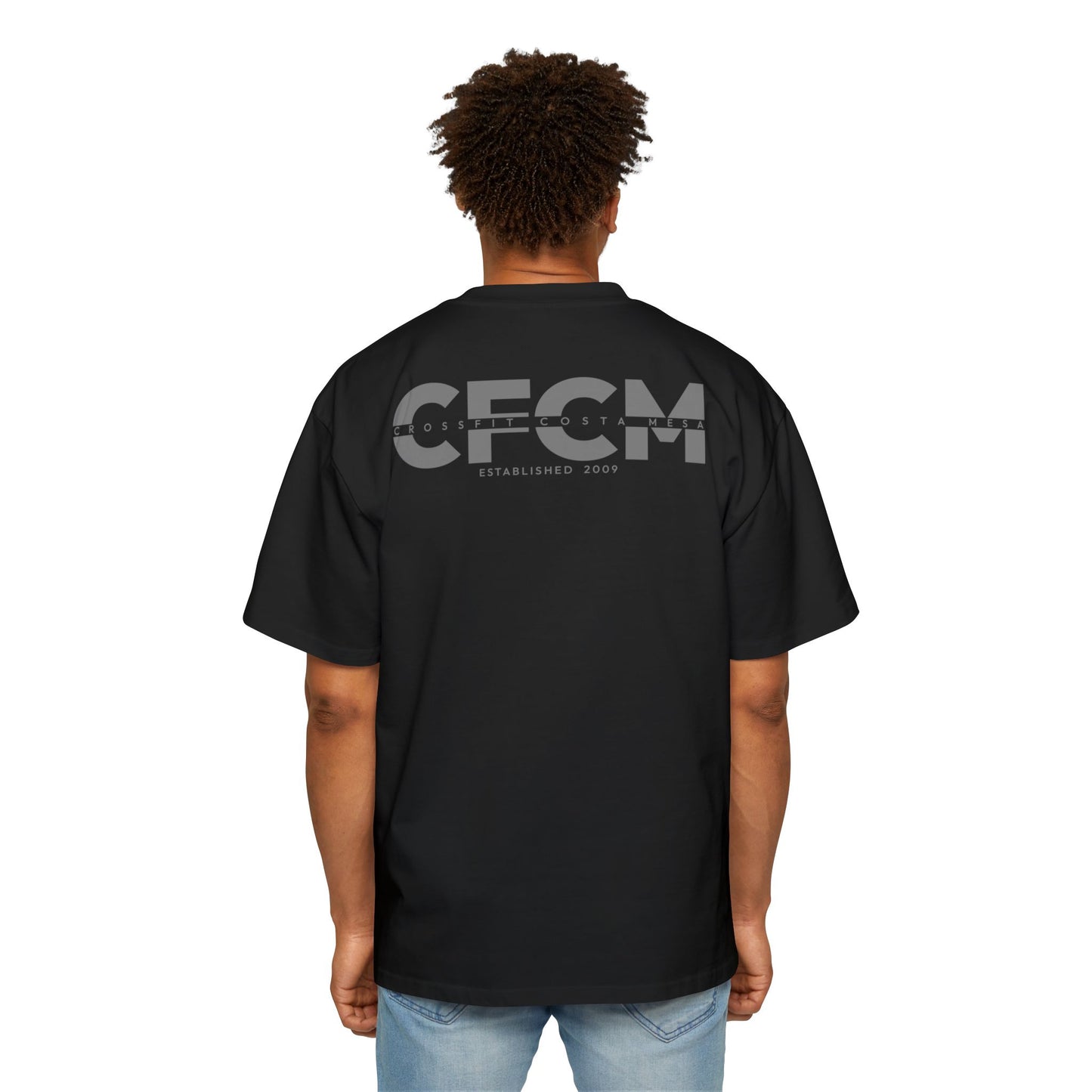 CFCM Heavy Oversized Tee - Split Wordmark