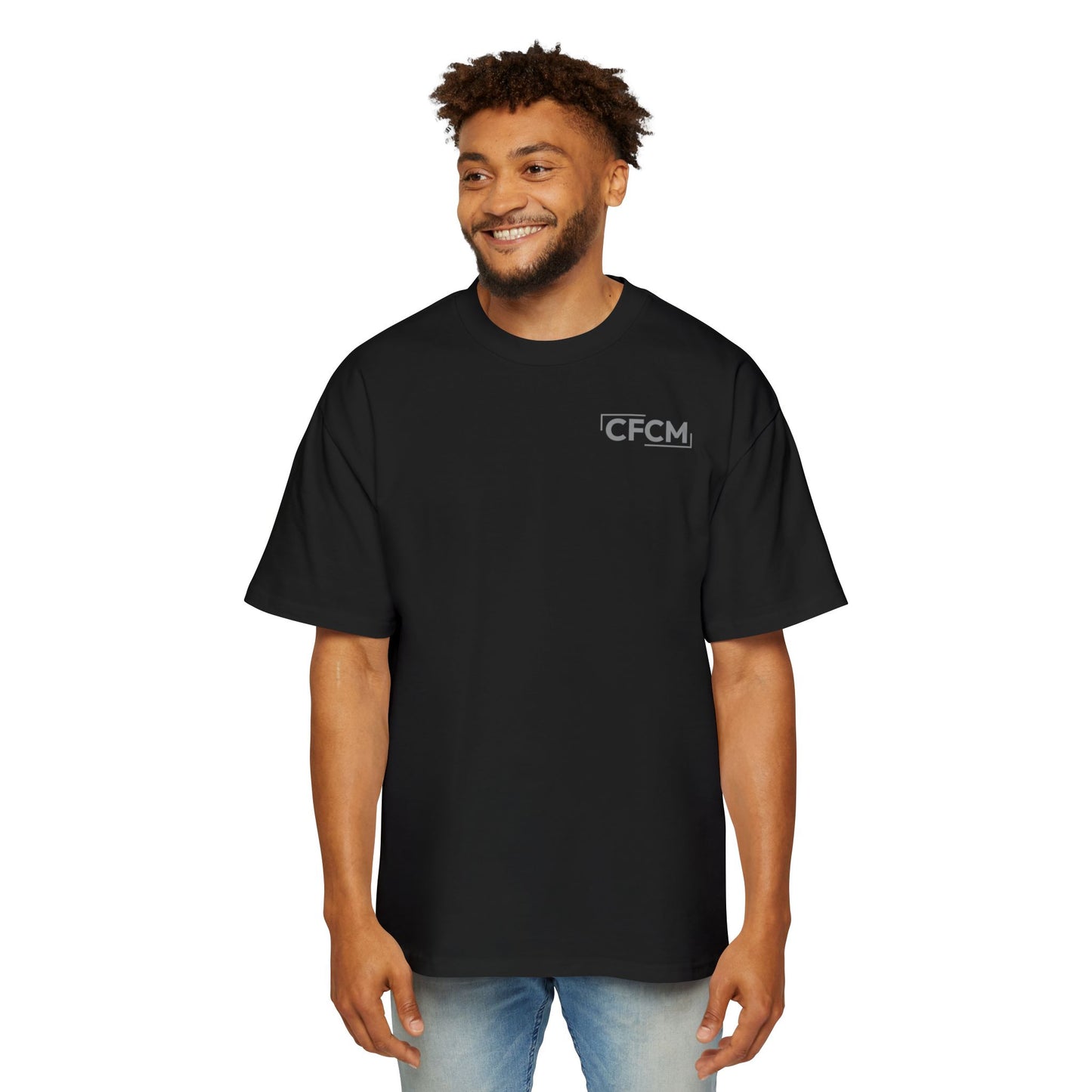 CFCM Heavy Oversized Tee - Split Wordmark