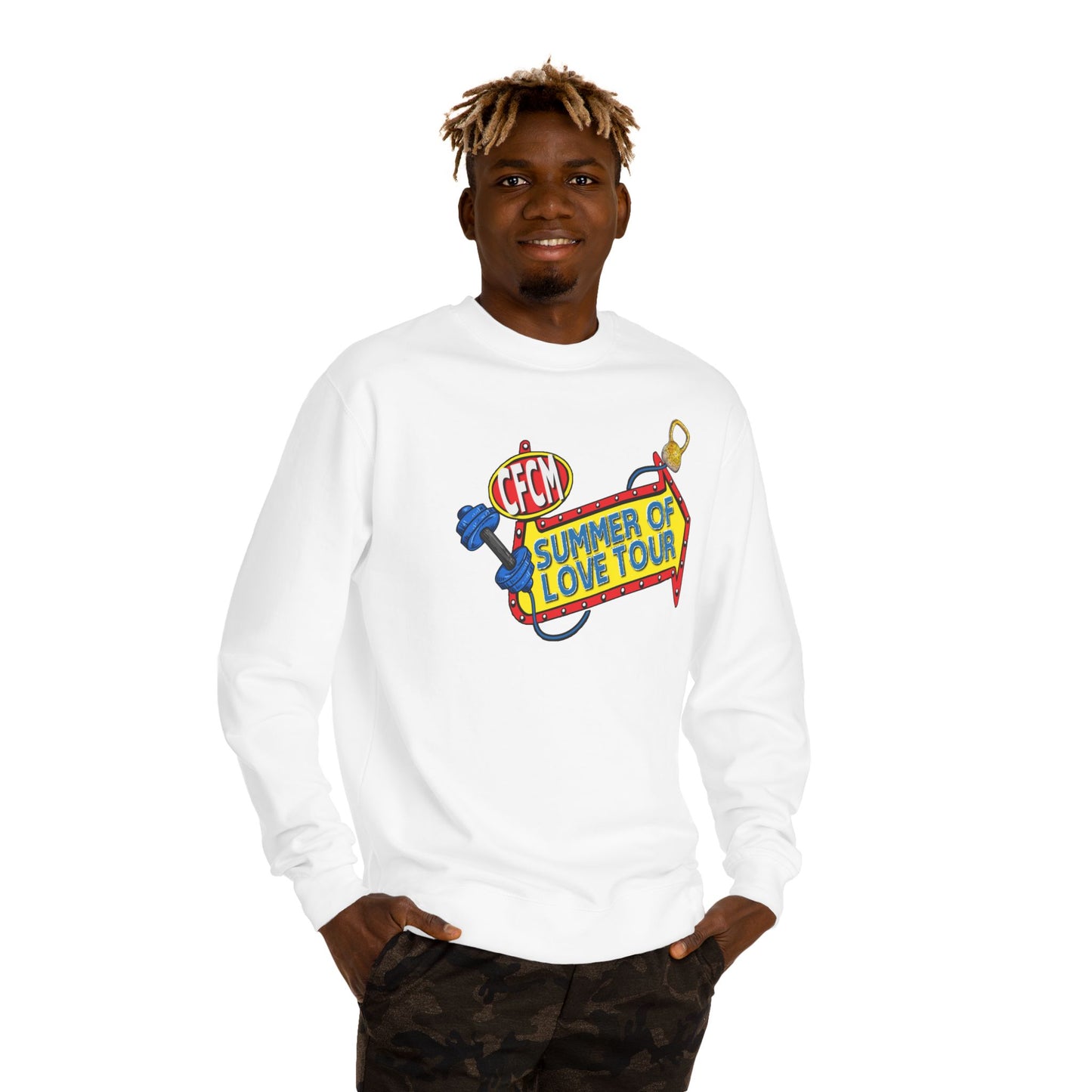 Pullover "Summer of Love Tour" Sweatshirt