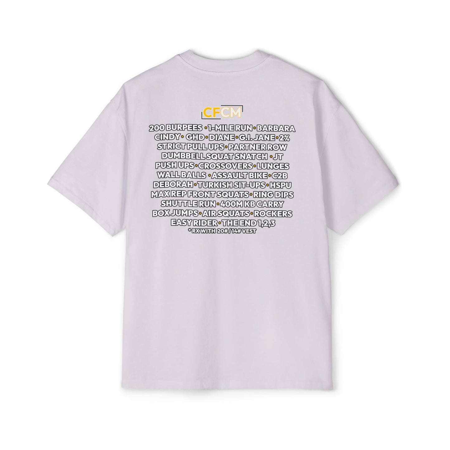 OVERSIZE "CFCM Summer of Love" Tour Shirt
