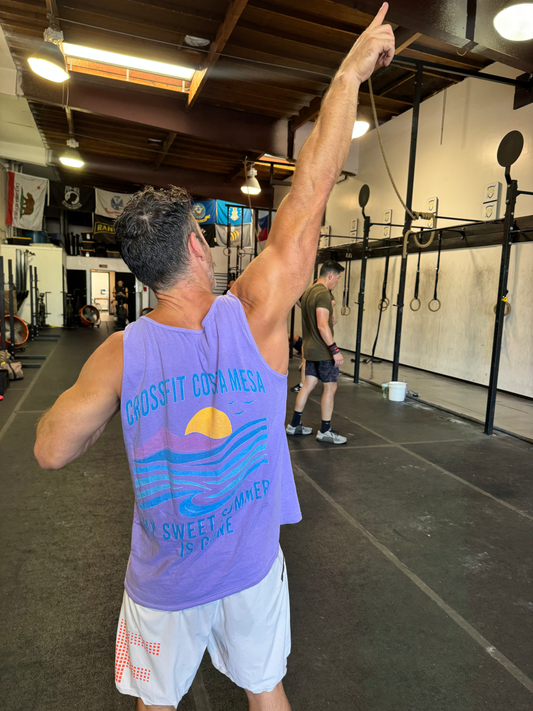 Tank Top — Keep It 100 / CrossFit Costa Mesa Summer Graphic Tank