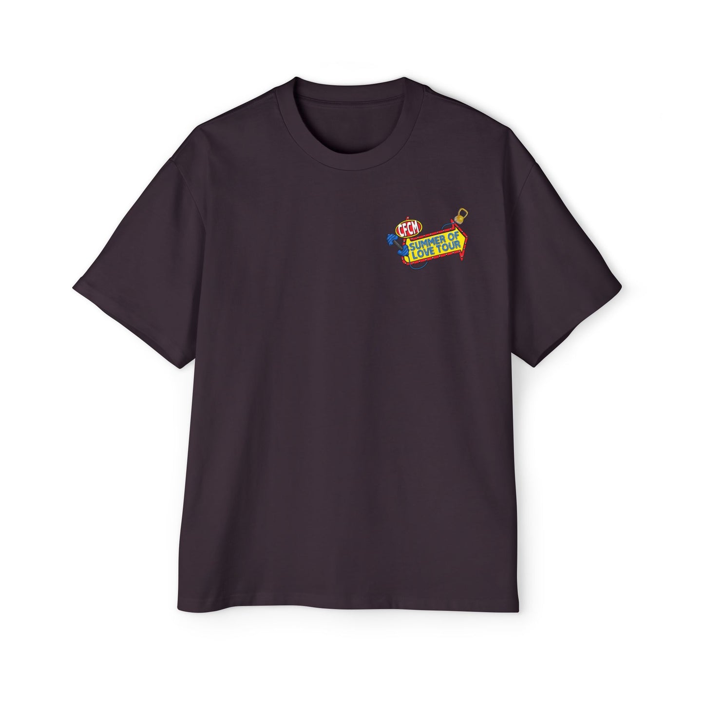 OVERSIZE "CFCM Summer of Love" Tour Shirt