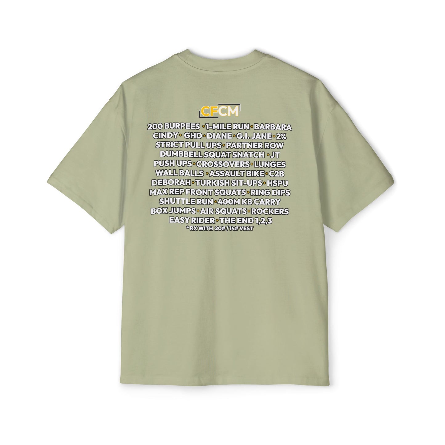 OVERSIZE "CFCM Summer of Love" Tour Shirt