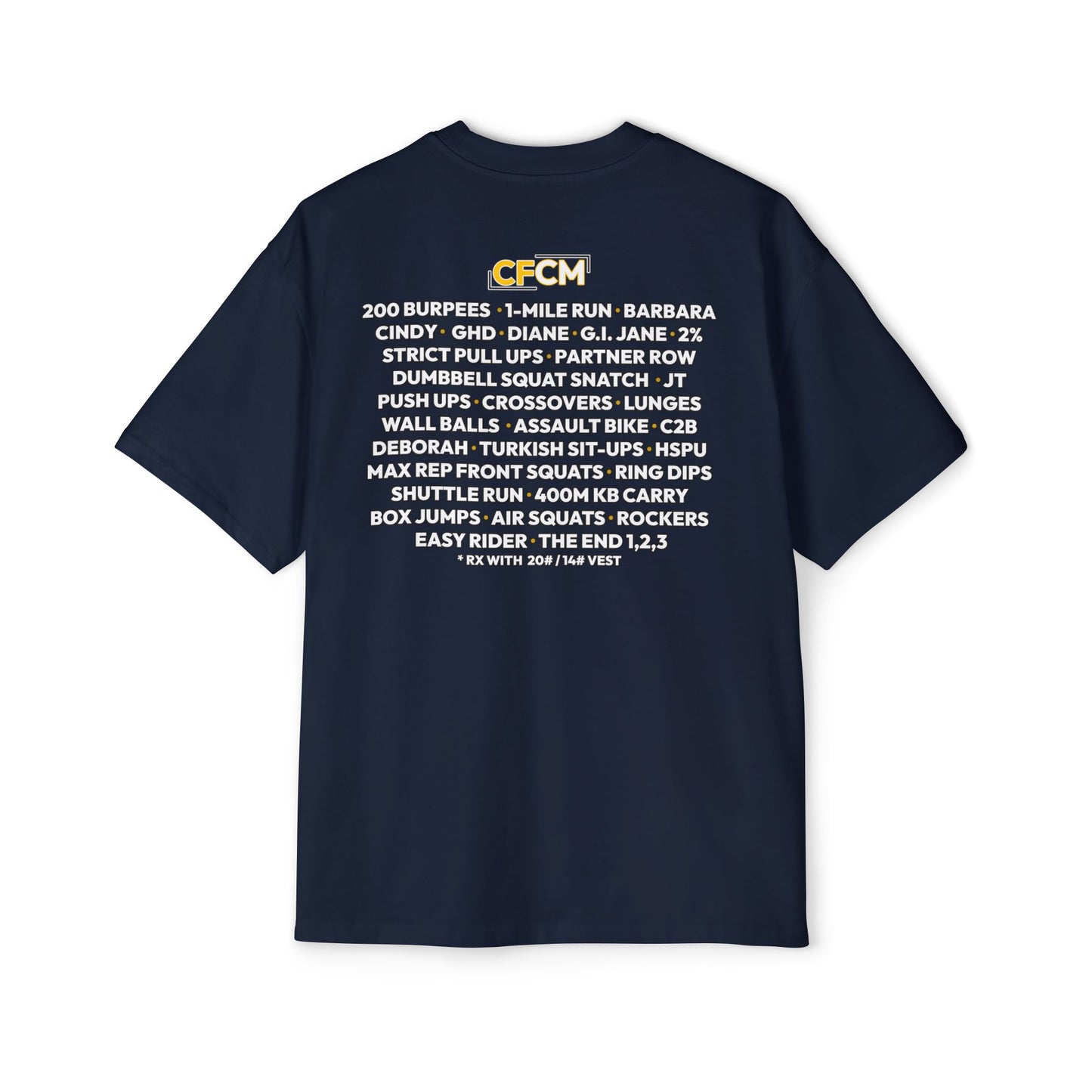 OVERSIZE "CFCM Summer of Love" Tour Shirt