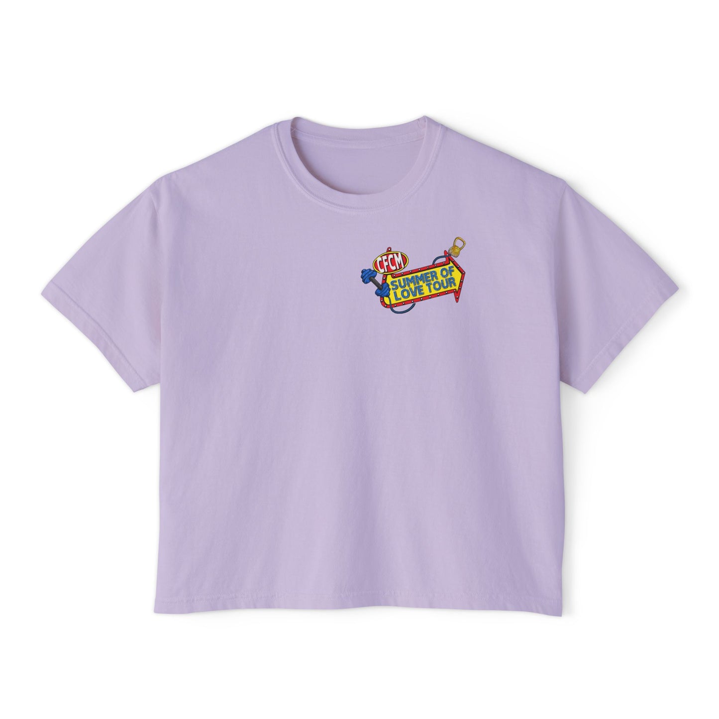 Women's Boxy "Summer of Love" Tour Shirt