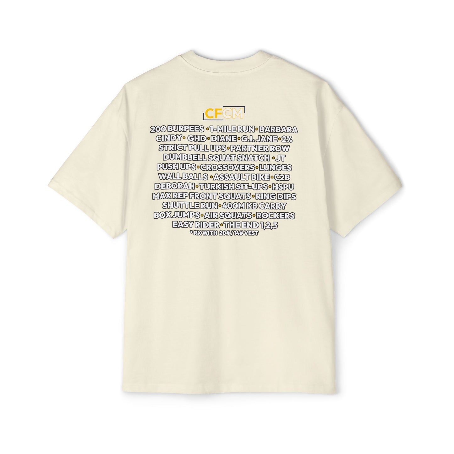 OVERSIZE "CFCM Summer of Love" Tour Shirt