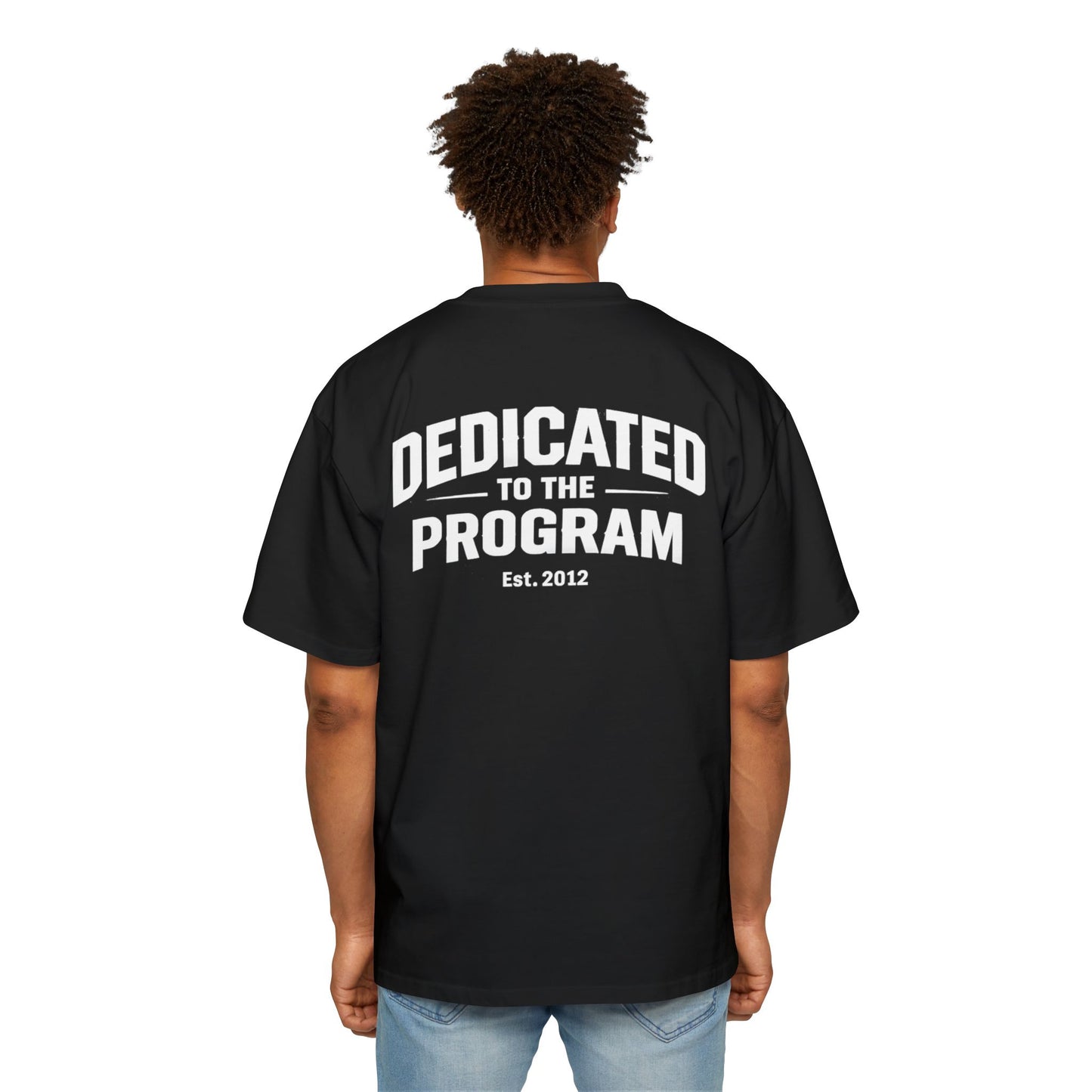 OVERSIZED Dedicated to the Program Tee — 'DTTP' Athletic T-Shirt