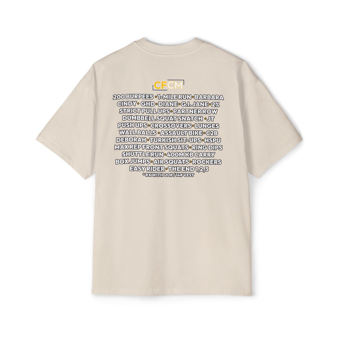 OVERSIZE "CFCM Summer of Love" Tour Shirt