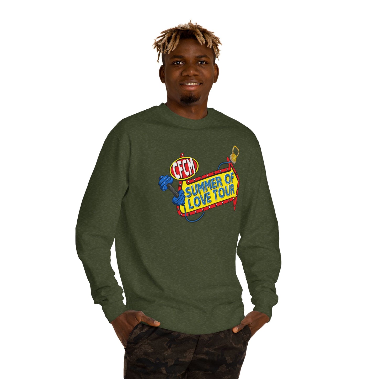 Pullover "Summer of Love Tour" Sweatshirt