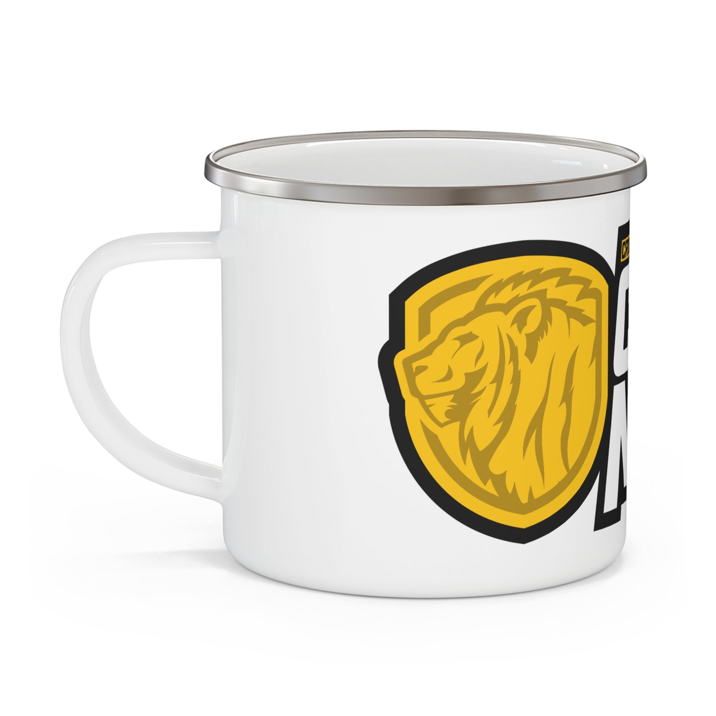CrossFit Costa Mesa Enamel Camping Mug - Durable & Stylish Outdoor Drinkware