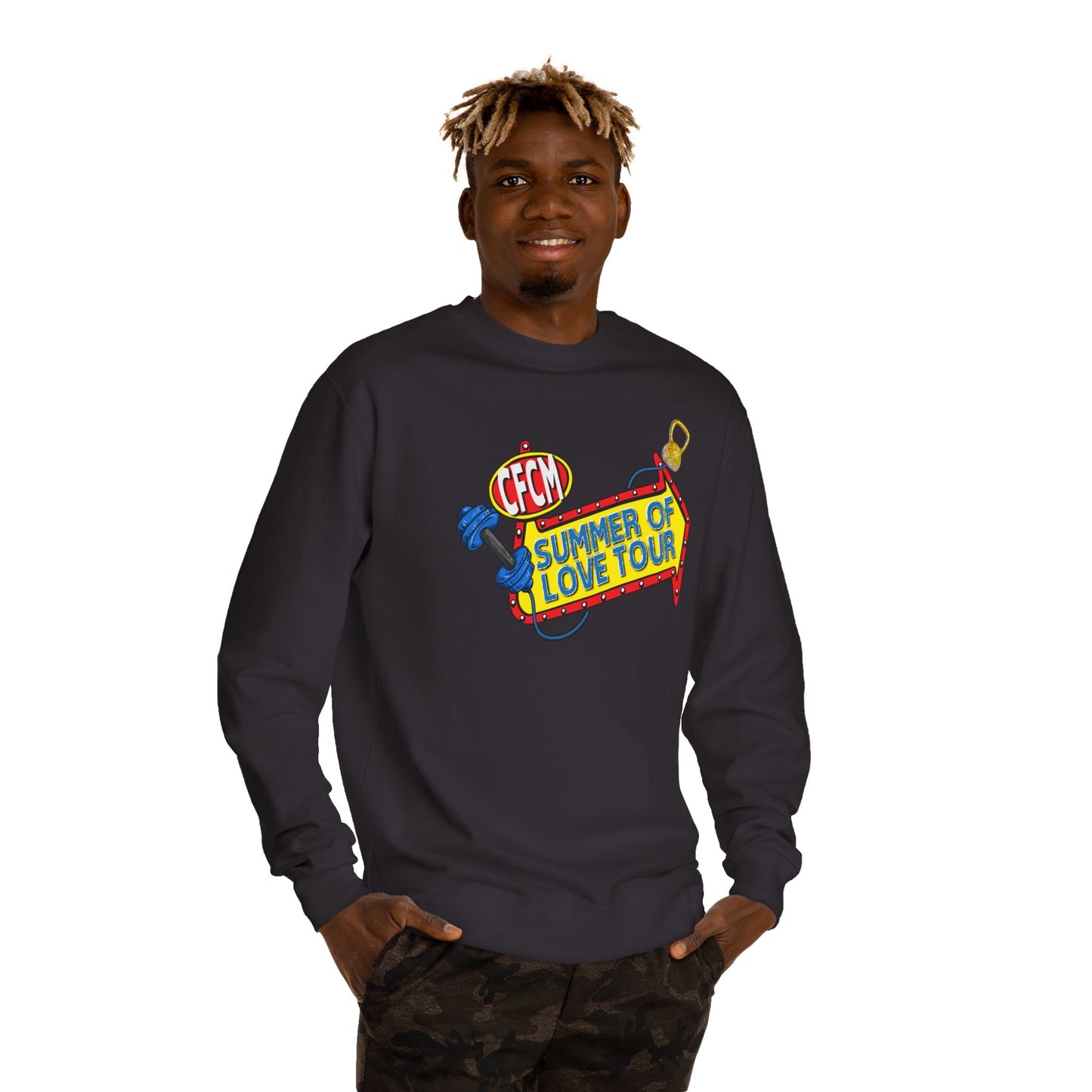 Pullover "Summer of Love Tour" Sweatshirt