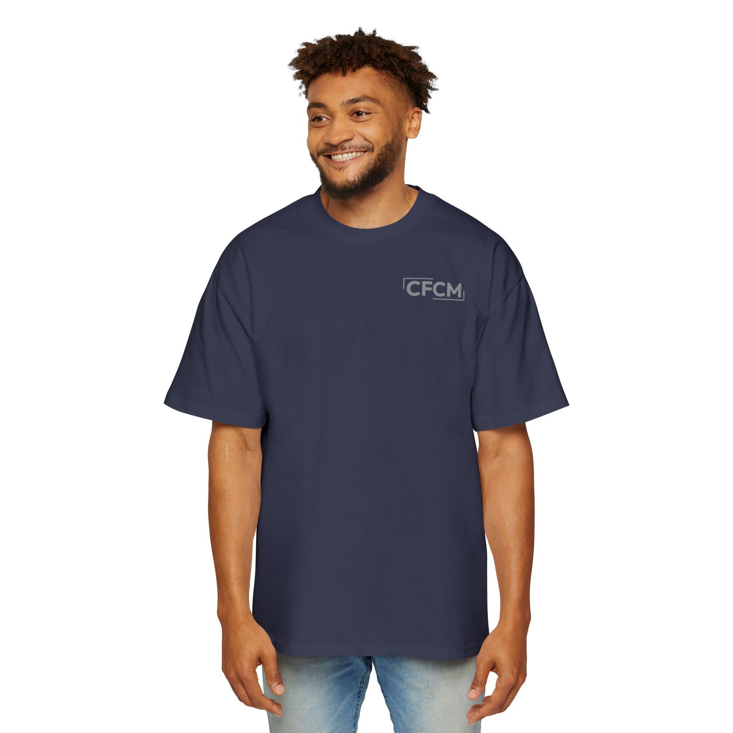 CFCM Heavy Oversized Tee - Split Wordmark