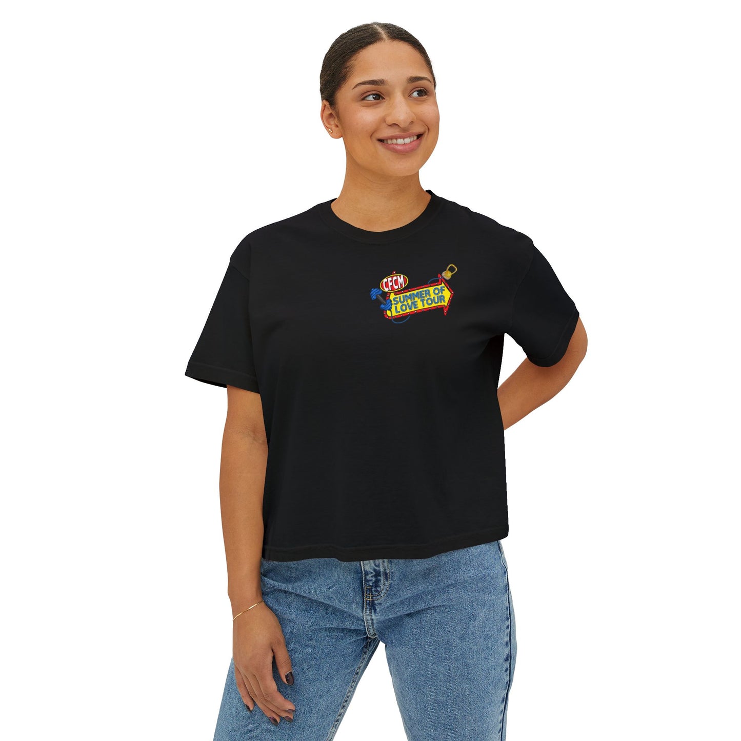 Women's Boxy "Summer of Love" Tour Shirt