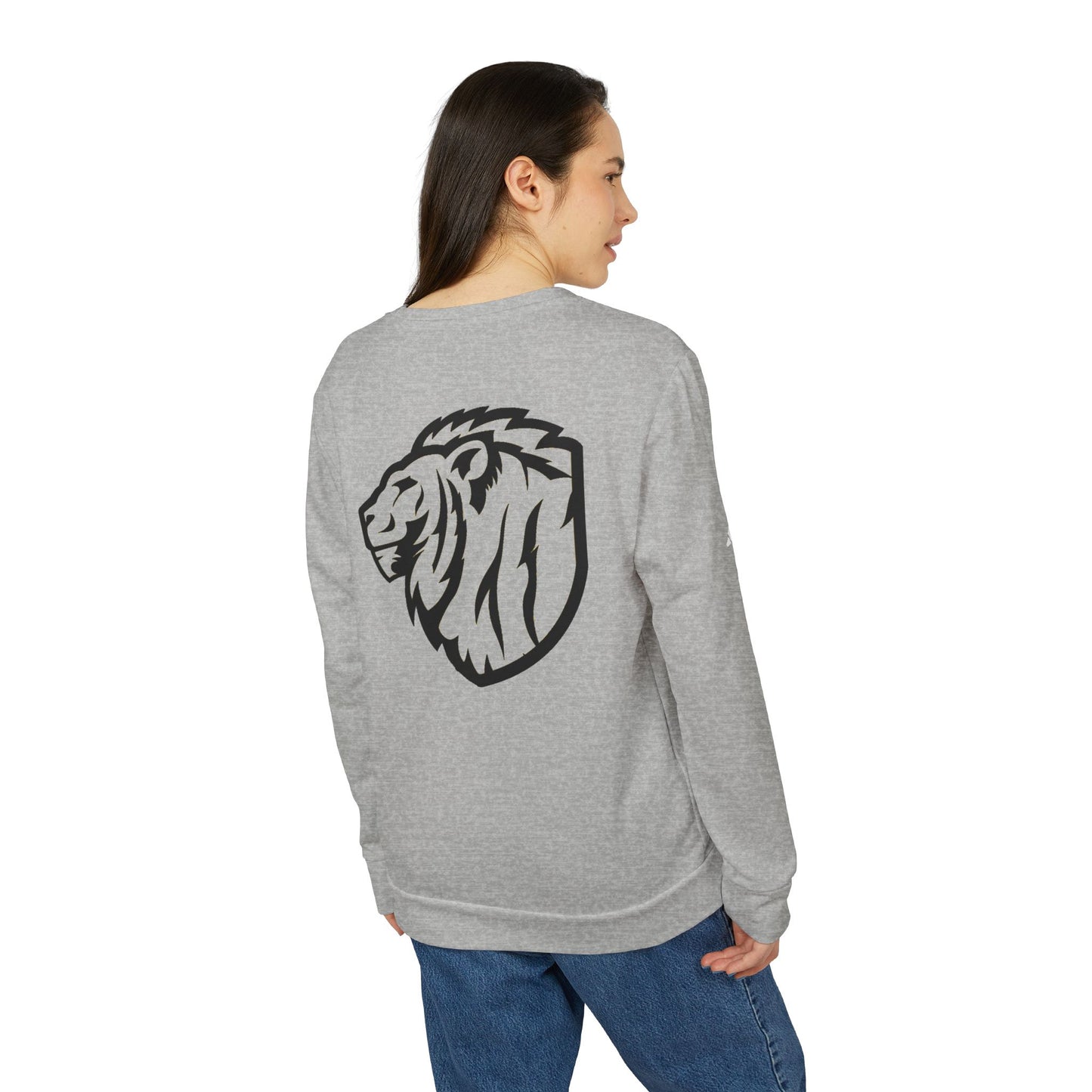 Unisex Fleece Crewneck Sweatshirt - CFCM Lion Design