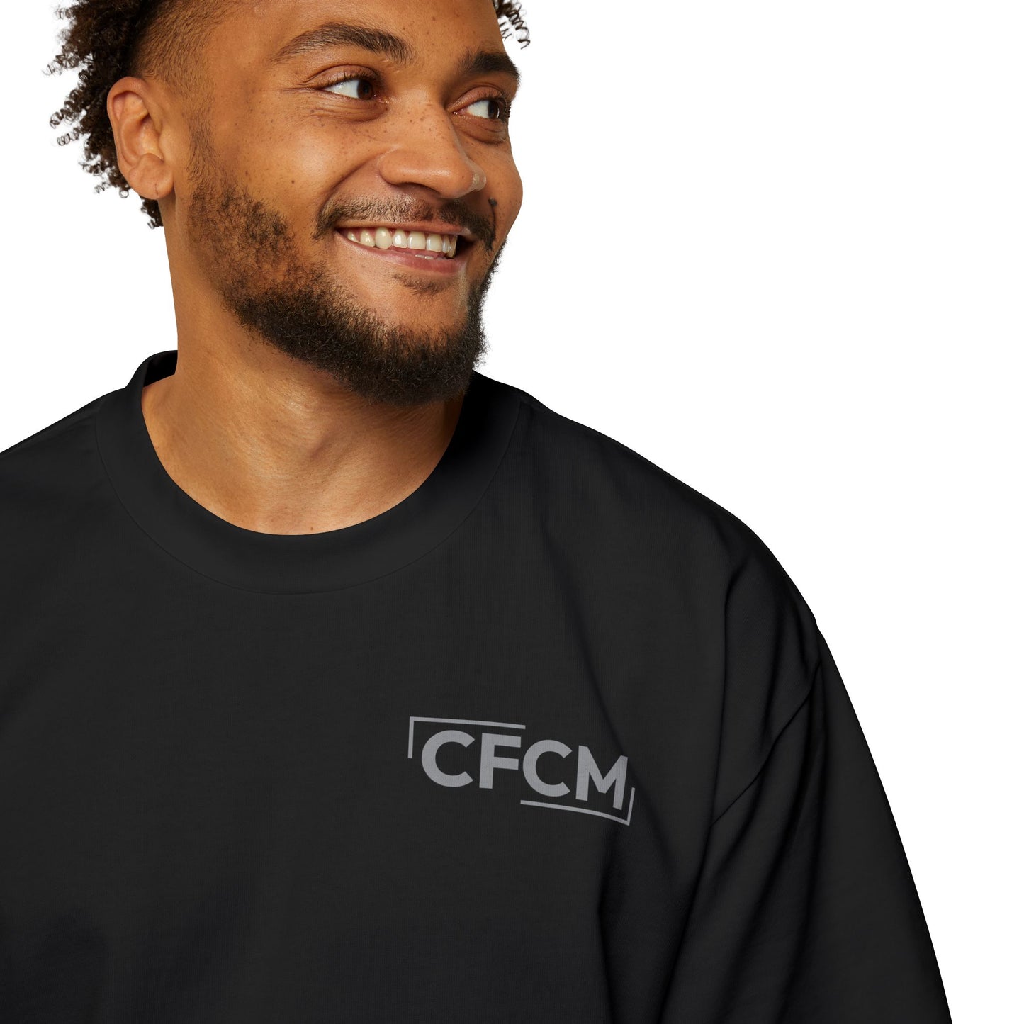 CFCM Heavy Oversized Tee - Split Wordmark