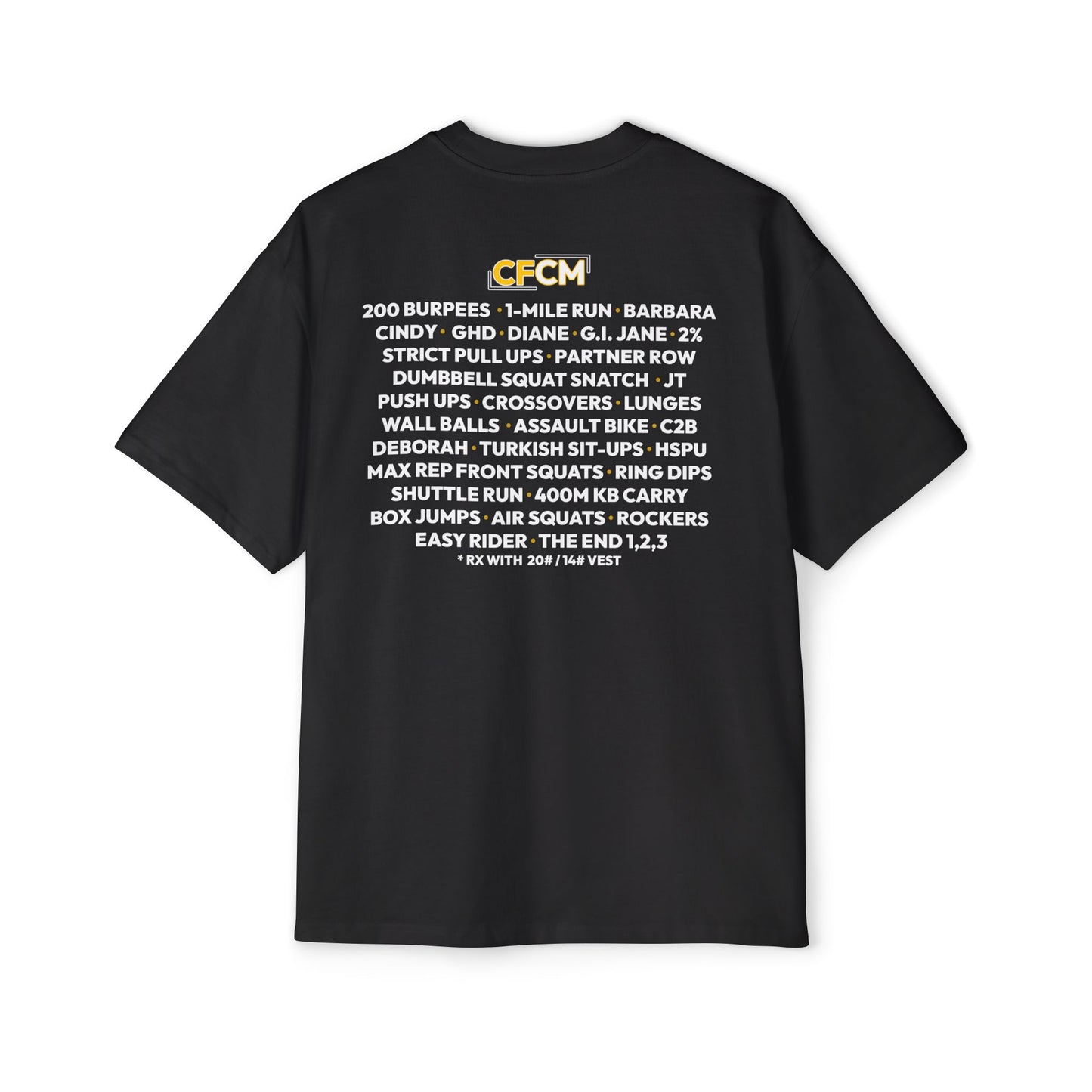 OVERSIZE "CFCM Summer of Love" Tour Shirt