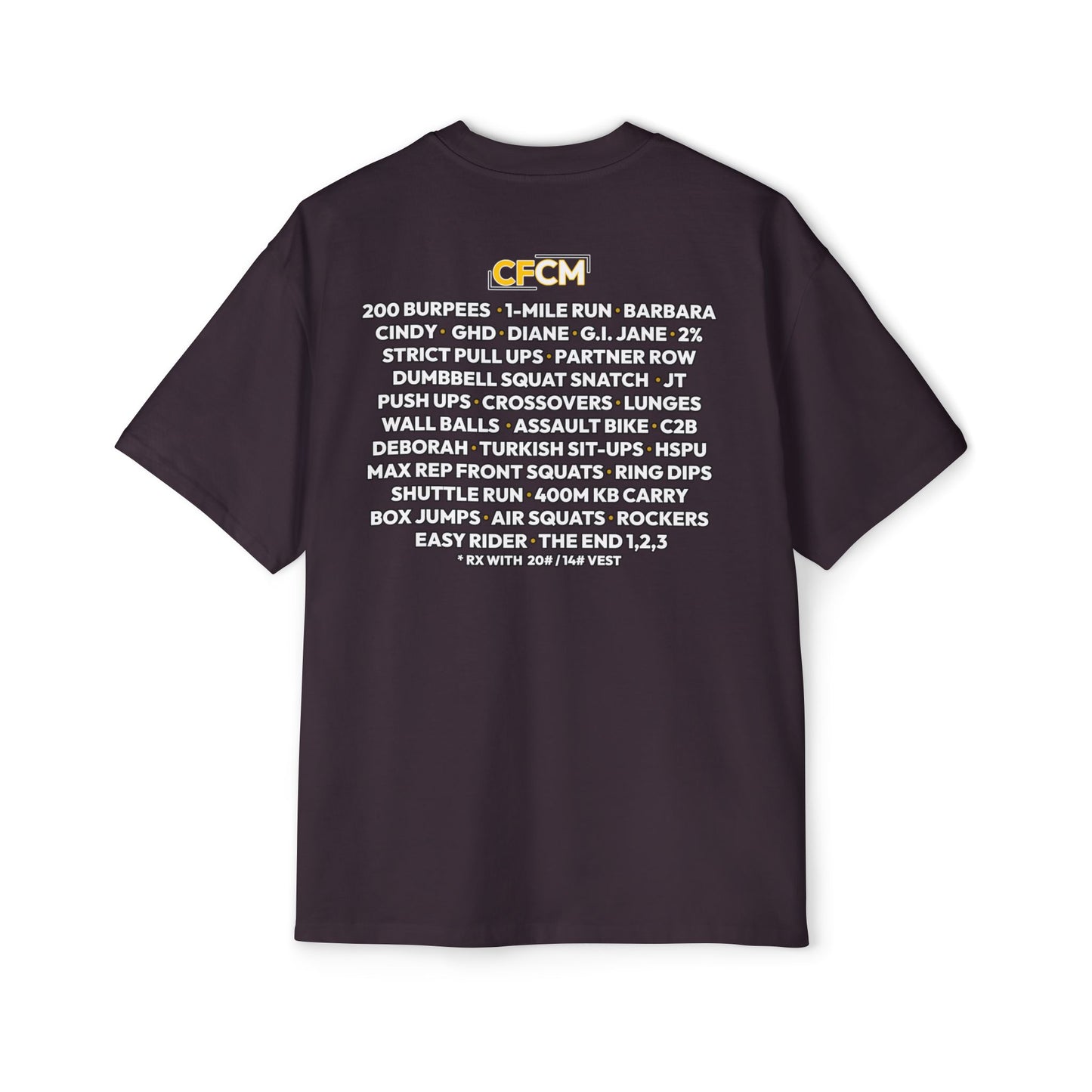 OVERSIZE "CFCM Summer of Love" Tour Shirt