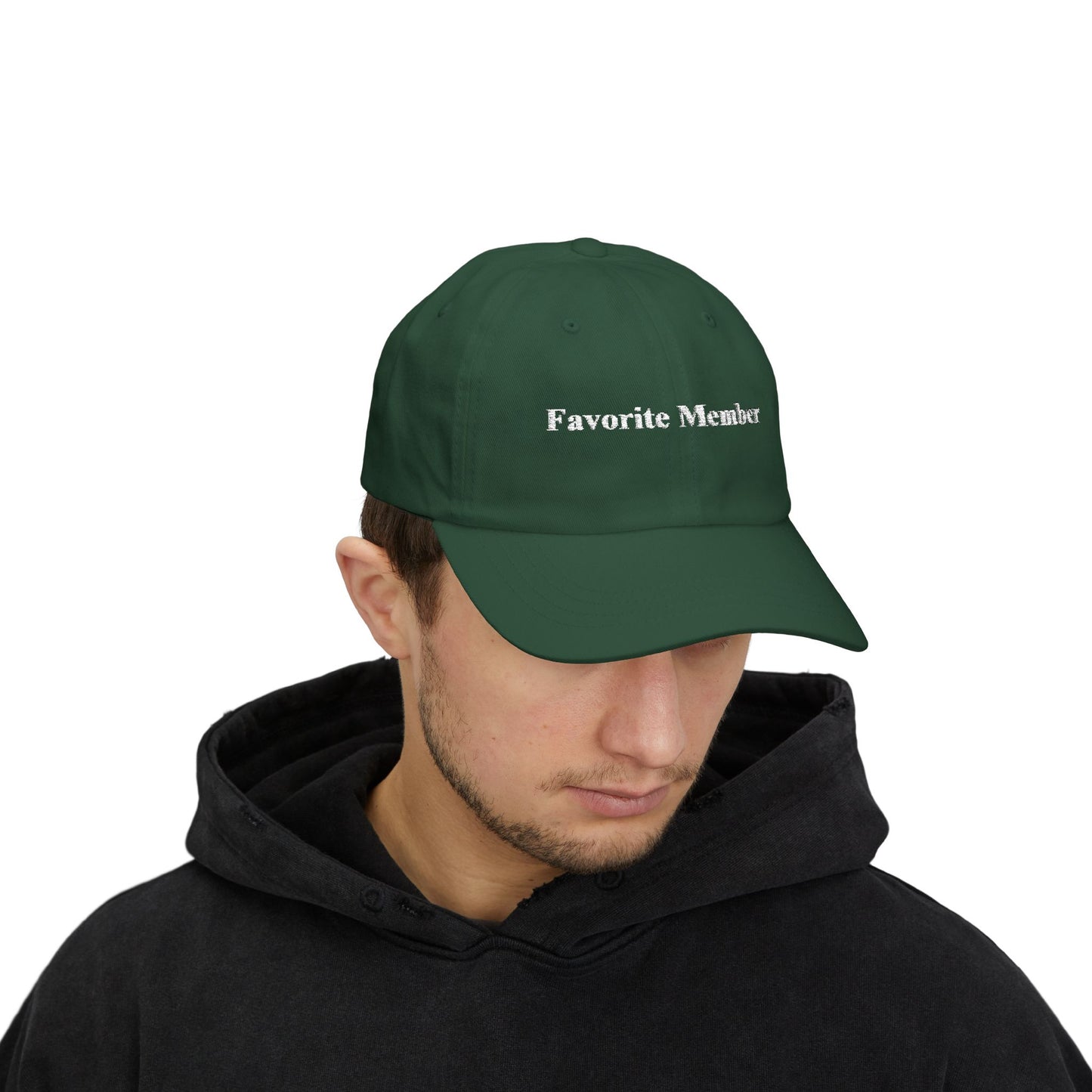 Favorite Member Classic Dad Cap - Casual Style Hat for Family Celebrations