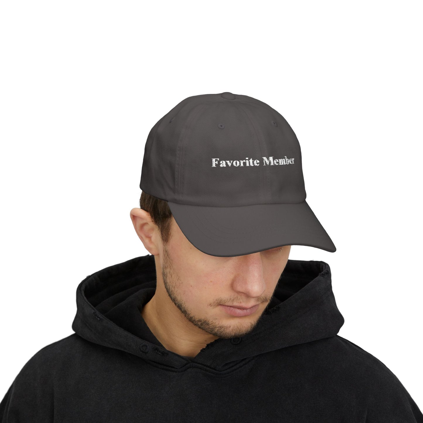 Favorite Member Classic Dad Cap - Casual Style Hat for Family Celebrations