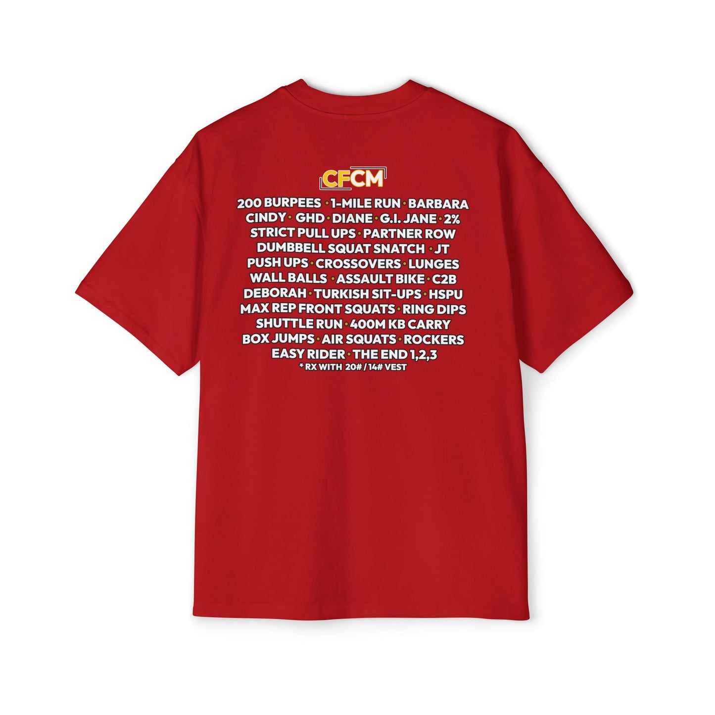 OVERSIZE "CFCM Summer of Love" Tour Shirt